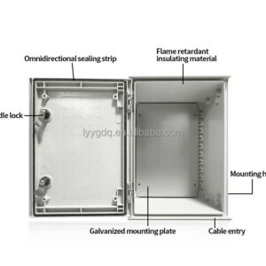 Polyester Smc Fiberglass Electric Industry Distribution Box Polyester Enclosures