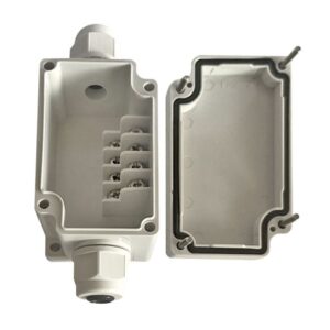 Cctv Ip66 Ip67 Pbc Plastic Flat Terminal Box Outdoor Waterproof and Flame-proof Customized Wiring Case