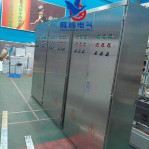 YanGao Box Switchgear Electrical Power Control Panel Board Electrical Control Panel Cabinet