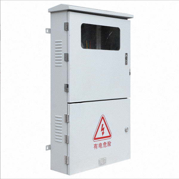 YanGao Box Customized Distribution Box Upper and Lower Doors With Viewing Window