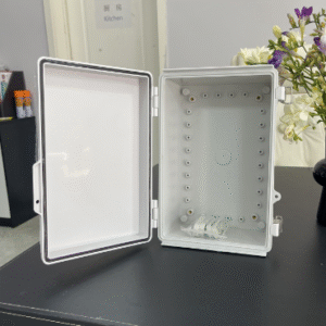 Stainless Steel Buckle ABS PC Waterproof Box Clear Cover IP66 ABS PC Box Anti-corrosive Electronic Junction Box