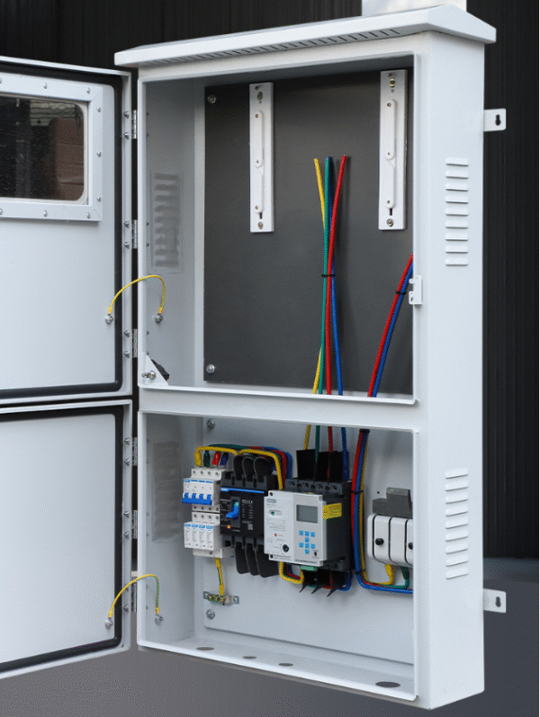 YanGao Box Customized Distribution Box Upper and Lower Doors With Viewing Window - Image 2