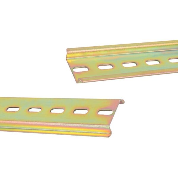 YanGao Hot Sale Din Rail 35mm Width 7.5mm Height of 1 or 2 Meter M4 M6 Fixed Hole C45 Carbon Steel Din Rail for Mcb Enclosure - Image 3
