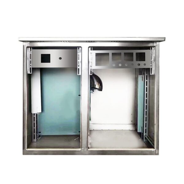 Customized Outdoor Waterproof Sheet Metal Metal Aluminum Electrical Enclosure Meter Junction Metal Box - Image 3