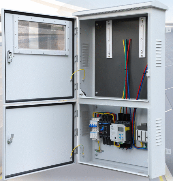 YanGao Box Customized Distribution Box Upper and Lower Doors With Viewing Window - Image 4