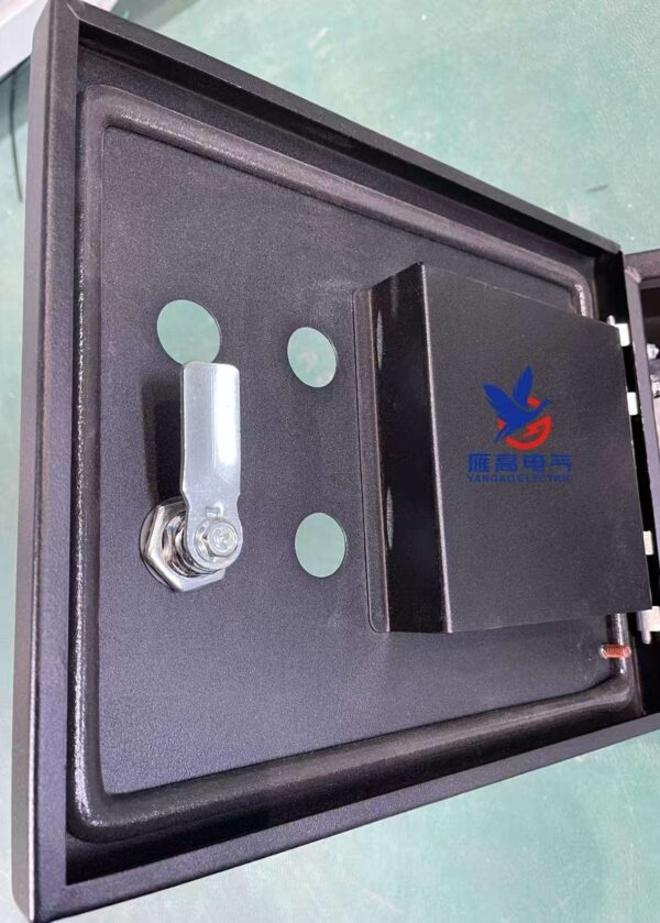YanGao Box White Black Opening Holes Metal Sheet Electrical Box Electric Enclosure - Image 5