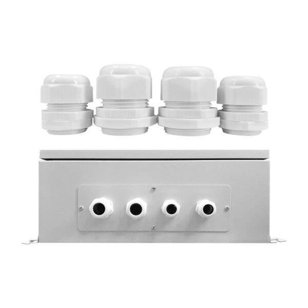 YanGao Box Electric Distribution Box Metal Enclosure with Stainless Steel Waterproof Connector and Copper Busbar - Image 5