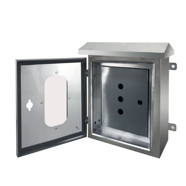Customized Outdoor Waterproof Sheet Metal Metal Aluminum Electrical Enclosure Meter Junction Metal Box - Image 6