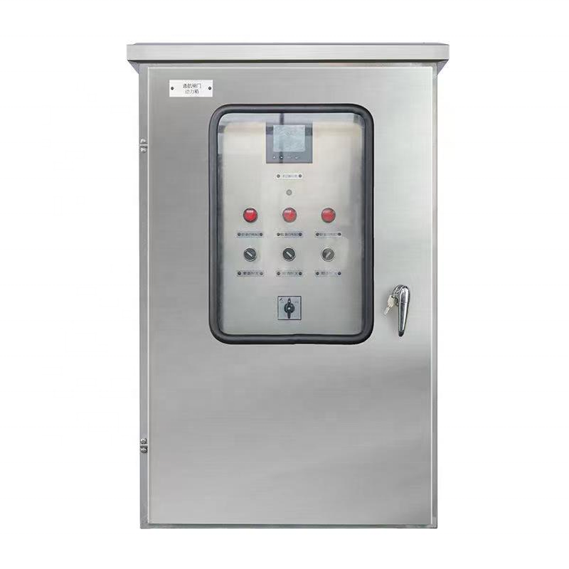 Power Distribution Boxes PLC Control Cabinet VFD Control Panel Board System Pump Distribution Control Panel with Heater - Image 5