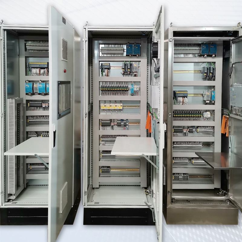 SAIPWELL High Quality Customized Complete Power Distribution Box PLC Control Cabinet Panel Board Electric Box Electrical Cabinet - الصورة 6