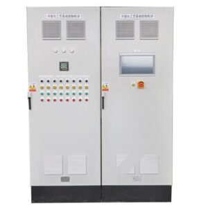 Process water treatment system control cabinet